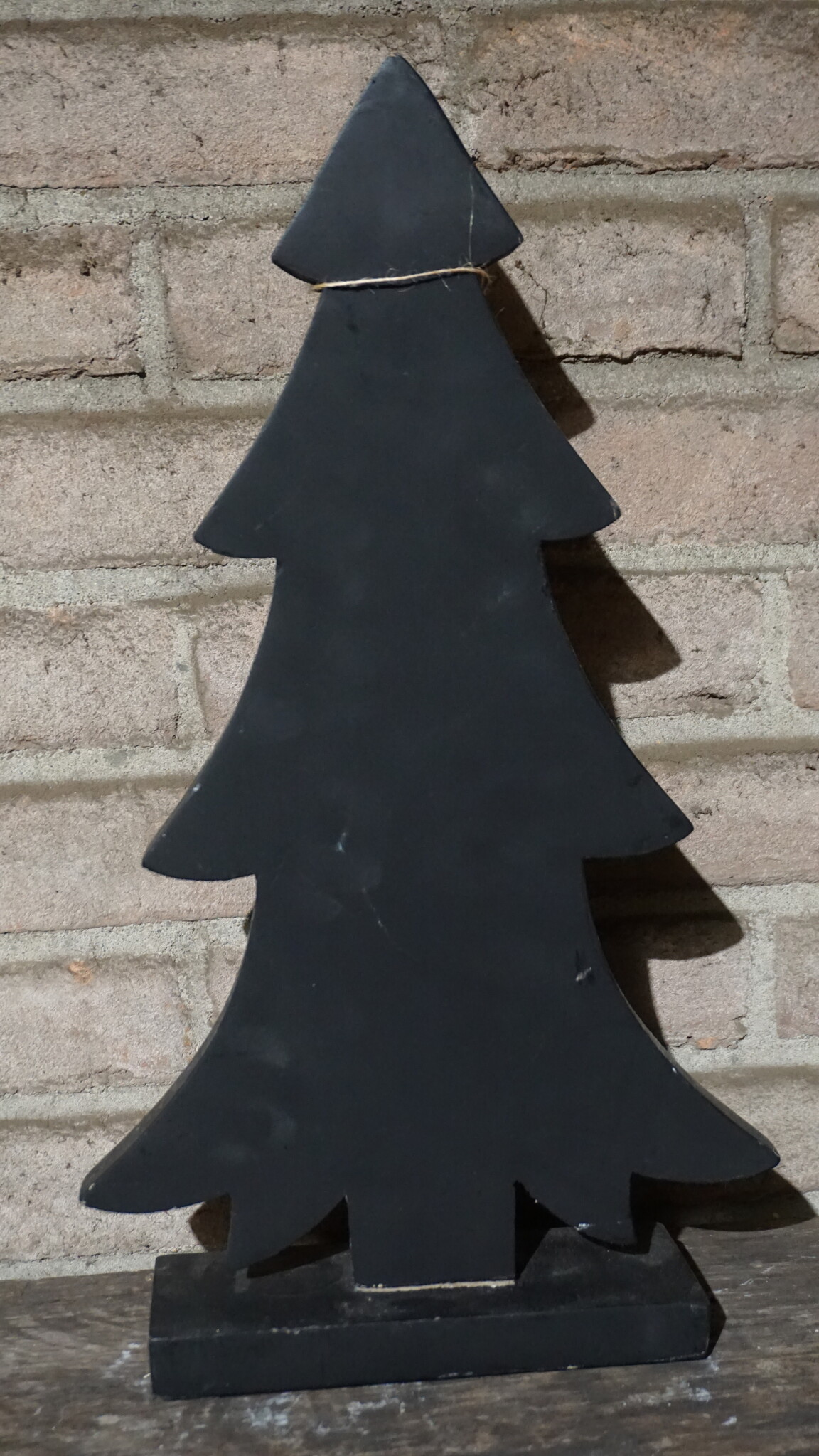 Rene Houtman Houten Kerstboom Zwart | H42 x B24 x D6 cm