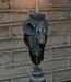 Rene Houtman Ramskop Op Poot Met Kaarsenhouder | H36xB10xD10 cm