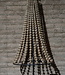 Rene Houtman Houten Kerstboom | Kralen | H130 x D50 cm