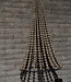 Rene Houtman Houten Kerstboom | Kralen | H130 x D50 cm