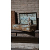 Antieke Metalen Koffer | H21 x B59 x D32 cm