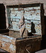 Rene Houtman Antieke Metalen Koffer | H21 x B59 x D32 cm