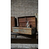 Antieke Metalen Koffer | H26 x B66 x D35 cm