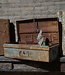 Rene Houtman Antieke Metalen Koffer | H26 x B66 x D35 cm