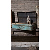 Antieke Metalen Koffer | H22 x B59 x D32 cm