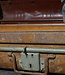 Rene Houtman Antieke Metalen Koffer | H22 x B56 x D31 cm