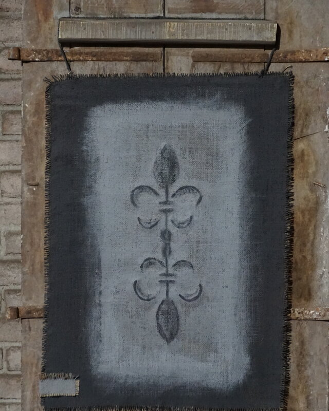 Rene Houtman Landelijke Wanddoek | H70 x B50 cm