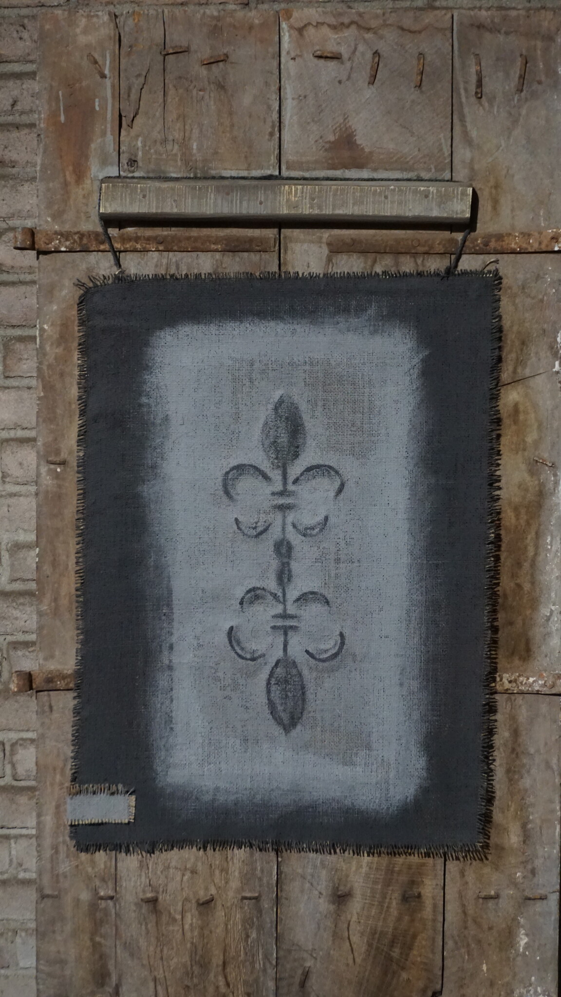 Rene Houtman Landelijke Wanddoek | H70 x B50 cm