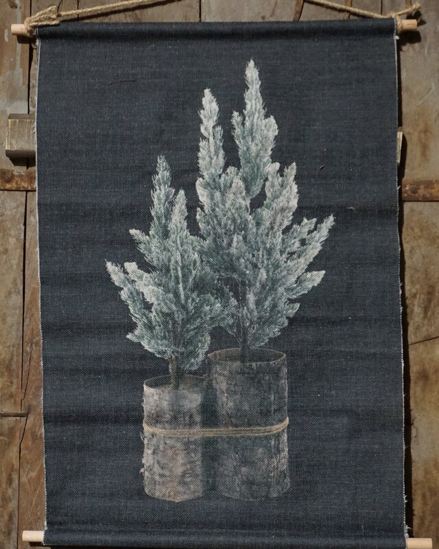 Rene Houtman Wanddoek Kerst | 45 x 60 cm