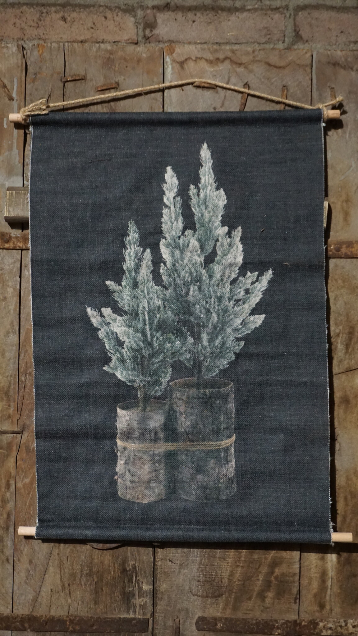 Rene Houtman Wanddoek Kerst | 45 x 60 cm