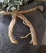 Brynxz Plantenbak Twee Oren Met Touw Basalt | H33xB31 cm