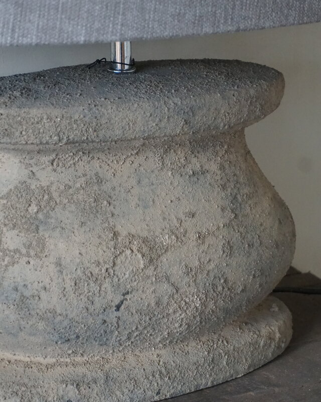 Brynxz Lampenvoet Ovaal Rustiek | H30 x B30 x D13 cm