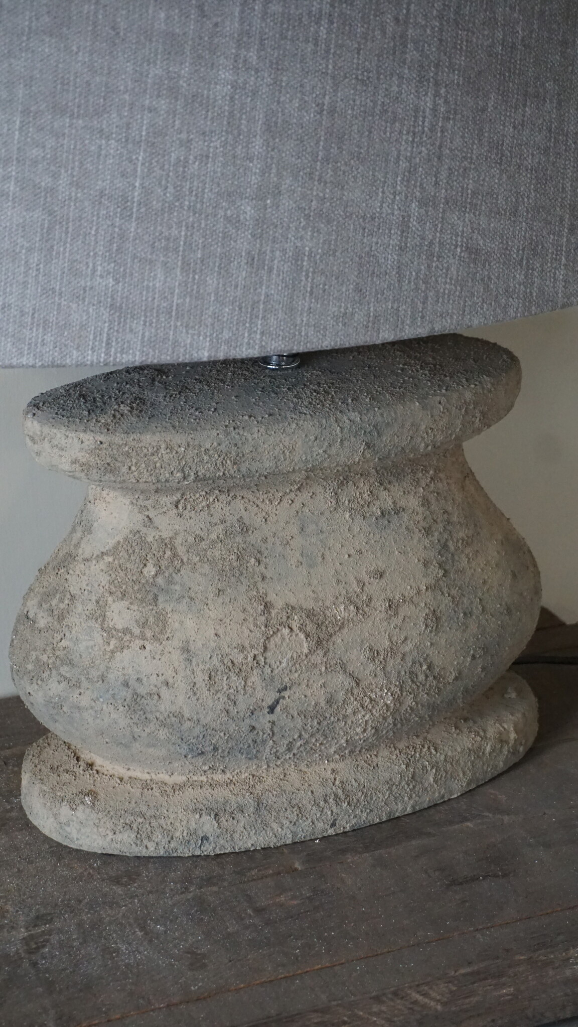 Brynxz Lampenvoet Ovaal Rustiek | H30 x B30 x D13 cm