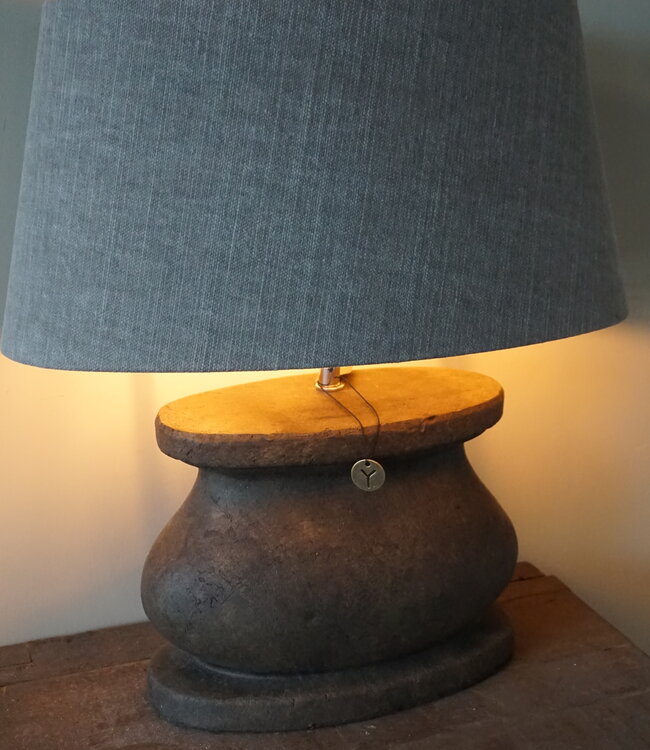 Brynxz Lampenvoet Ovaal Majestic Brown | H34xB30xD13 cm