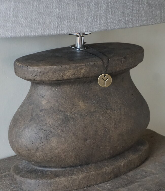 Brynxz Lampenvoet Ovaal Majestic Brown | H34xB30xD13 cm