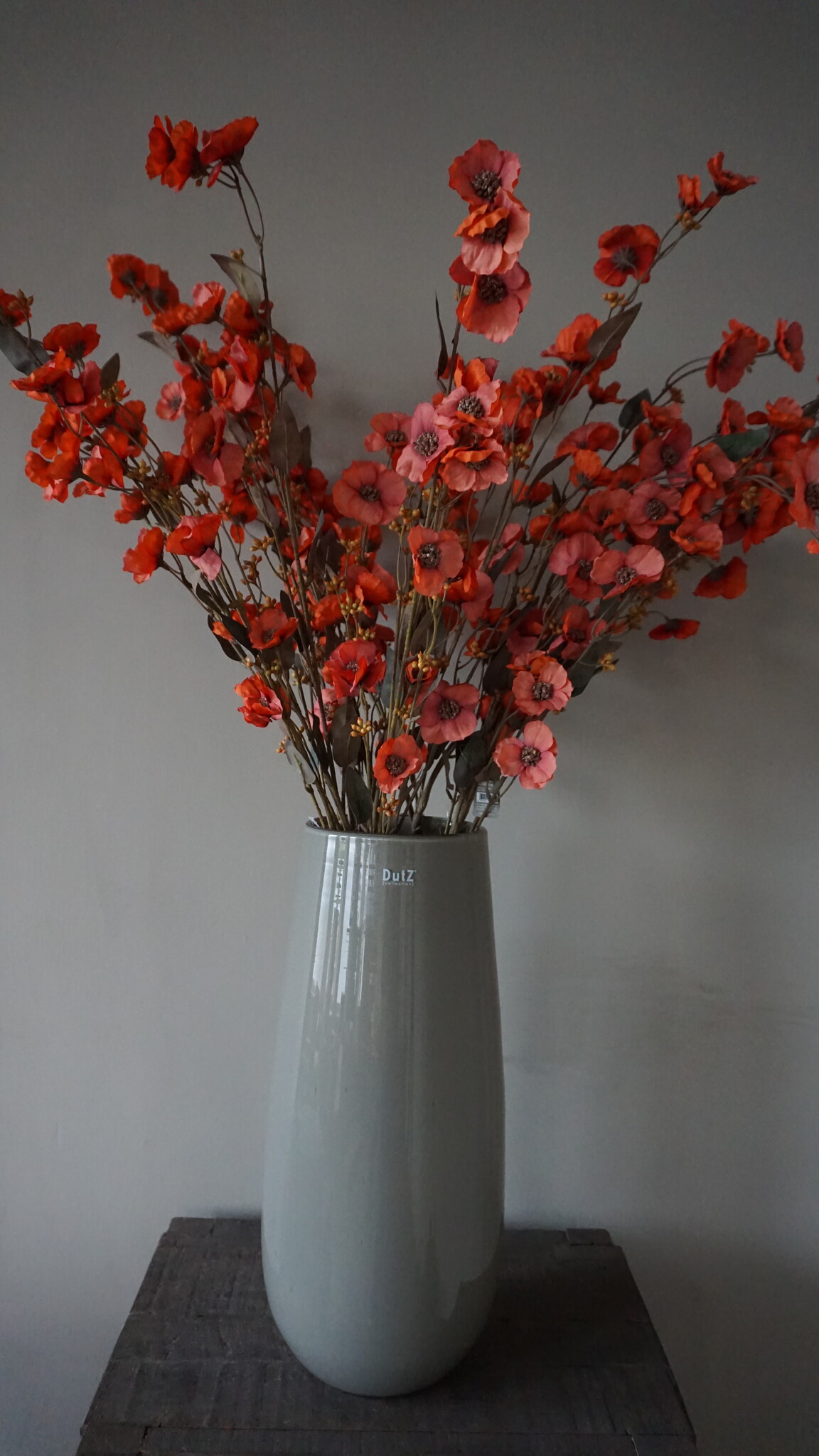 Brynxz Kunstbloem Hibiscus | Rood | 100 cm