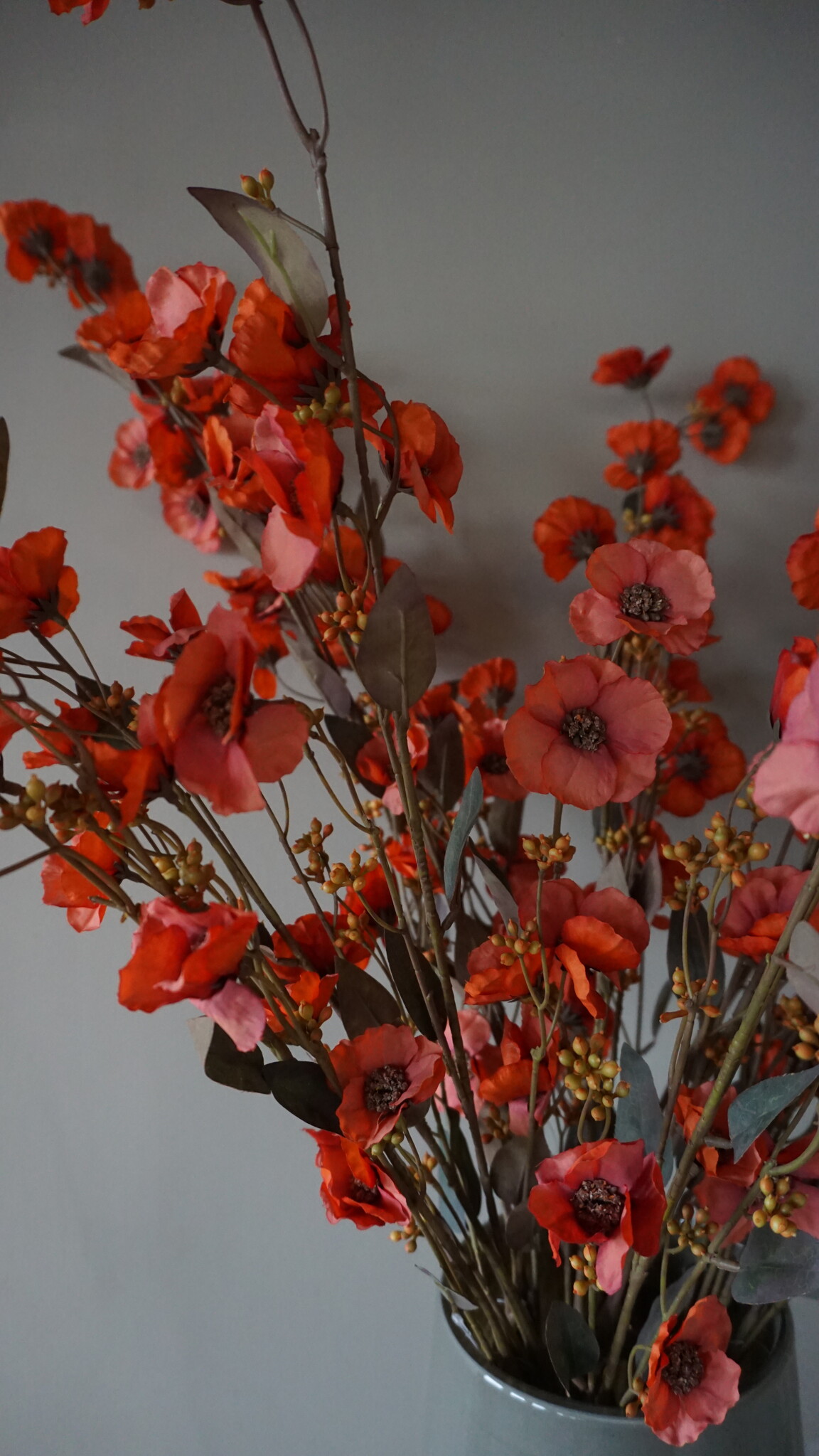 Brynxz Kunstbloem Hibiscus | Rood | 100 cm