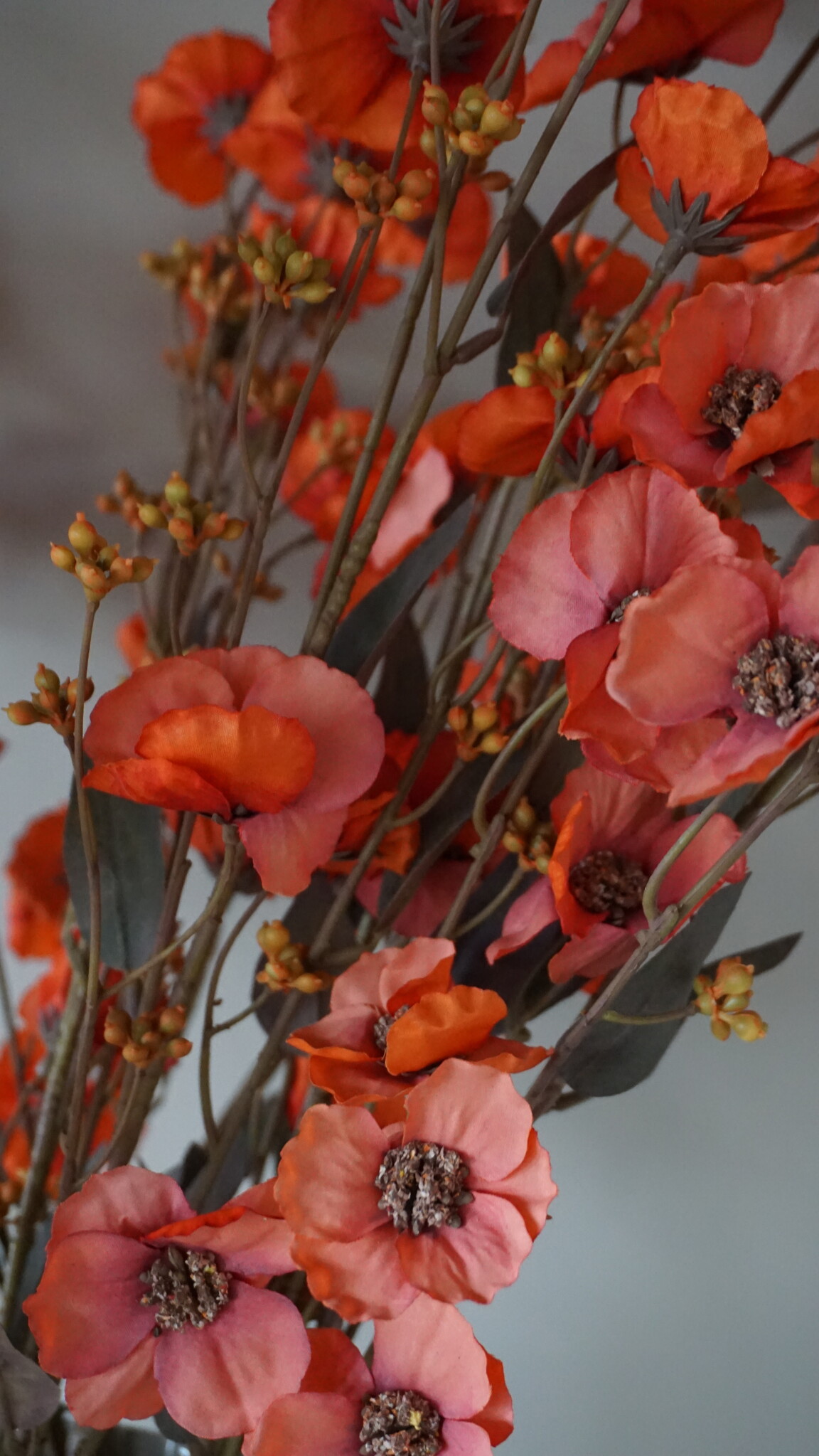 Brynxz Kunstbloem Hibiscus | Rood | 100 cm
