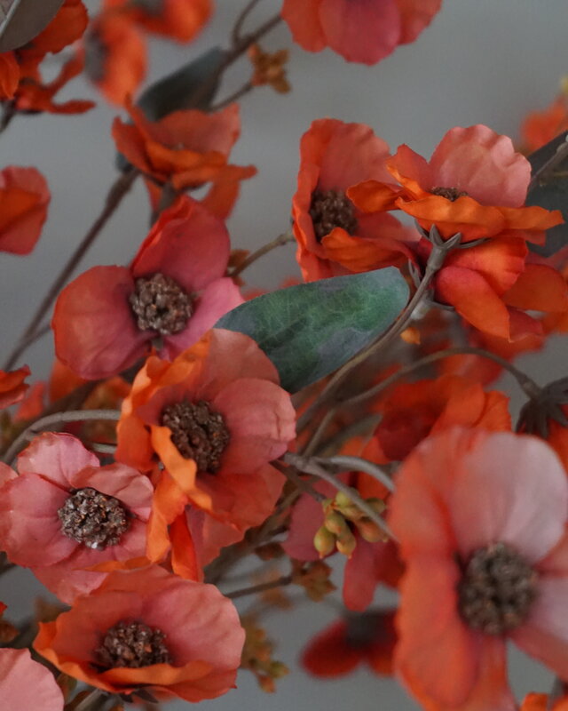 Brynxz Kunstbloem Hibiscus | Rood | 100 cm
