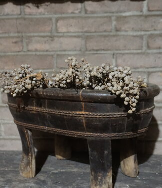 Rene Houtman Staande Ovale Olijfbak | H39 x B50 x D33 cm