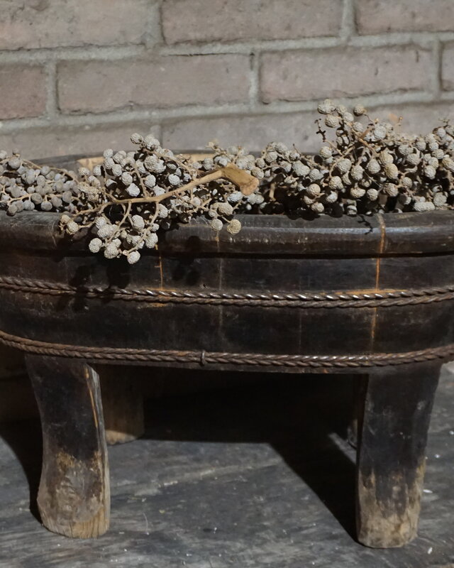 Rene Houtman Staande Ovale Olijfbak | H39 x B50 x D33 cm
