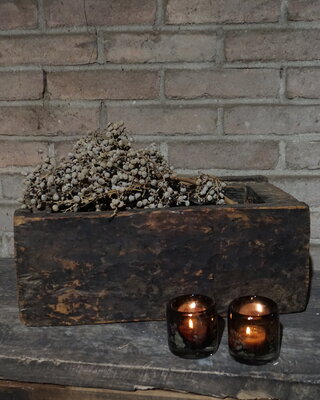 Rene Houtman Houten Trog | H18 x B43 x D12 cm
