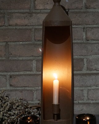 Rene Houtman Kandelaar Roest | H55 x D12 cm