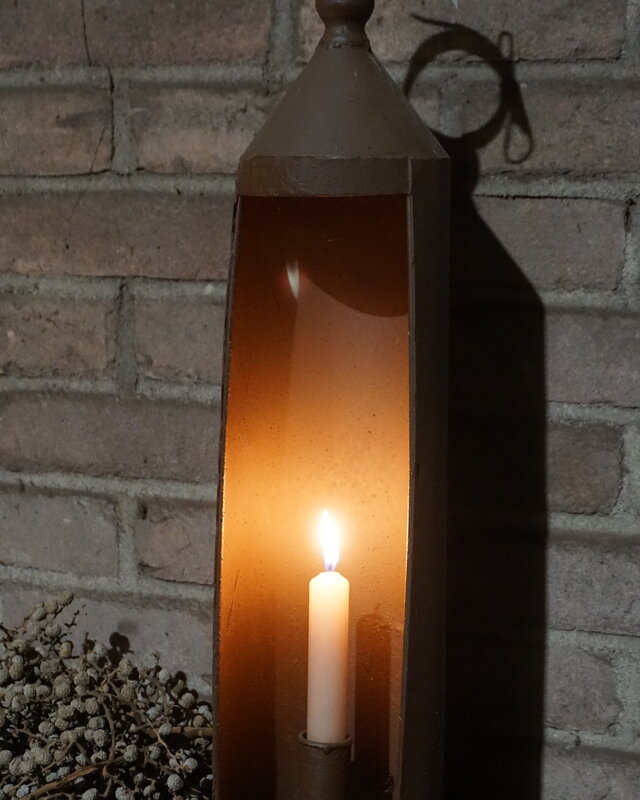 Rene Houtman Kandelaar Roest | H55 x D12 cm