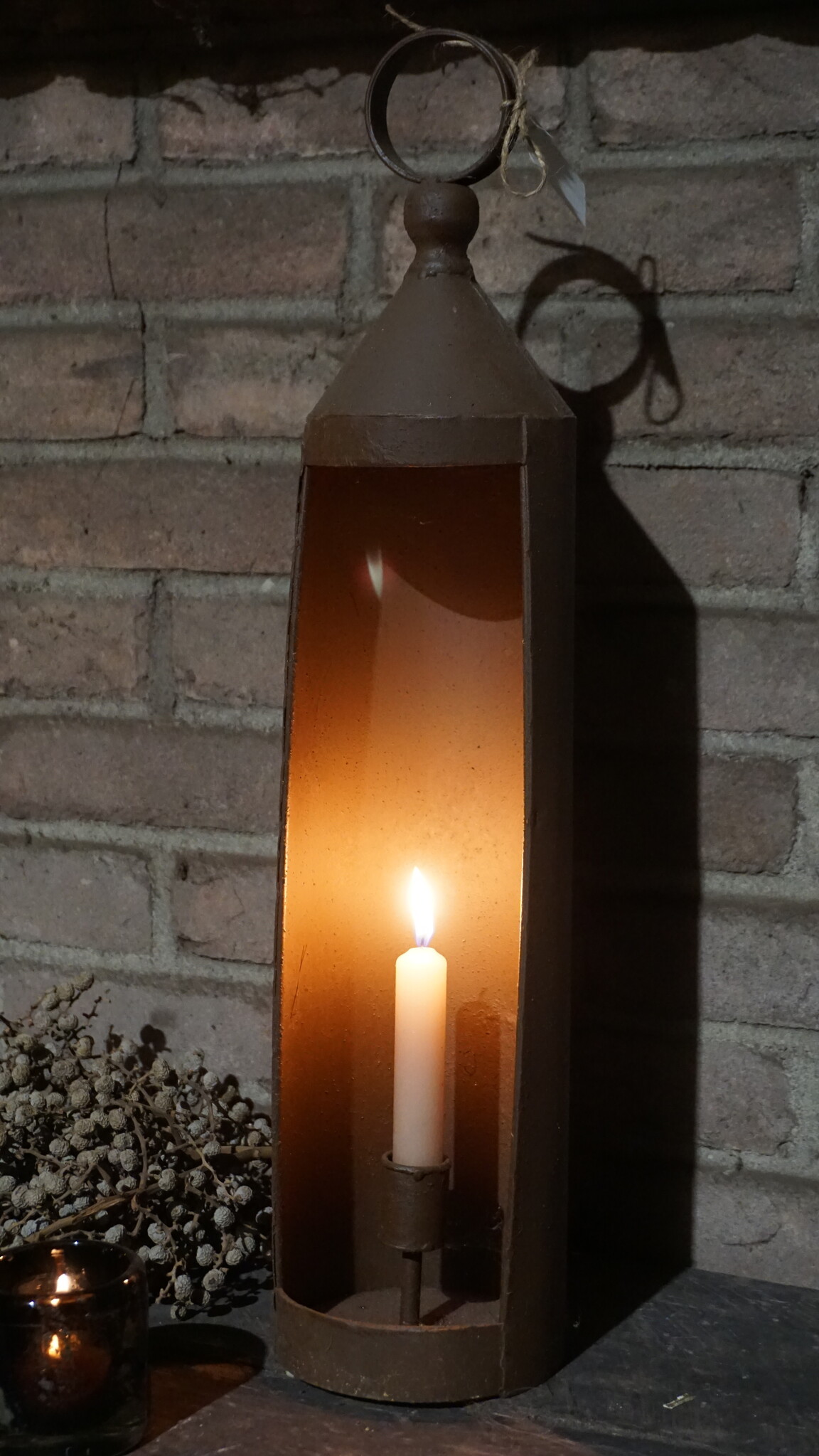 Rene Houtman Kandelaar Roest | H55 x D12 cm