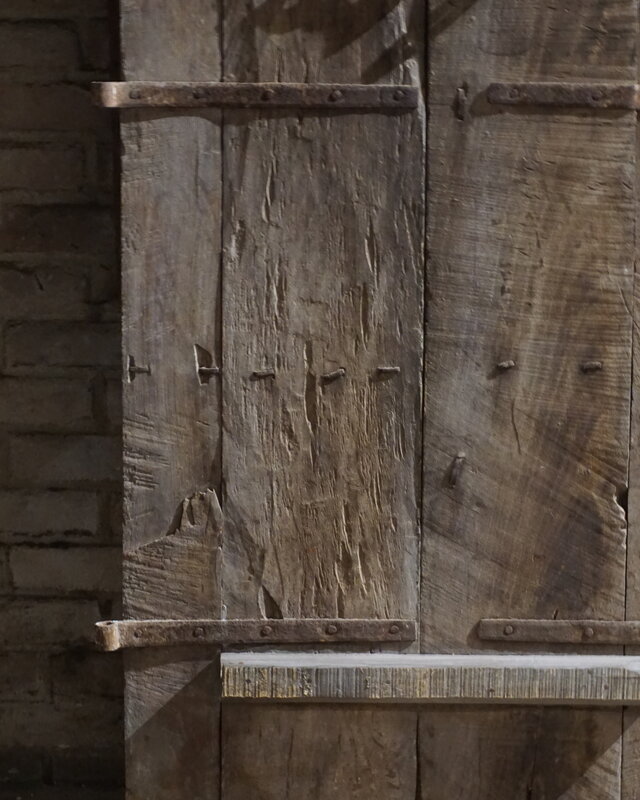 Rene Houtman Oude Houten Deur | H156 x B64 cm