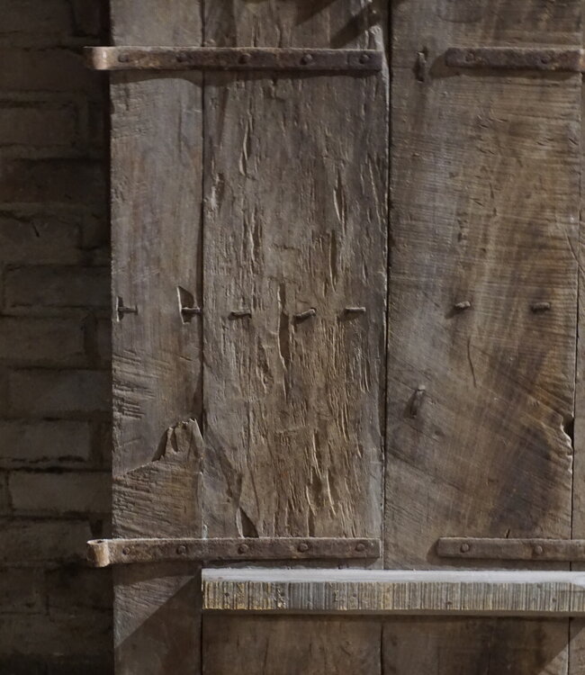 Rene Houtman Oude Houten Deur | H156 x B64 cm