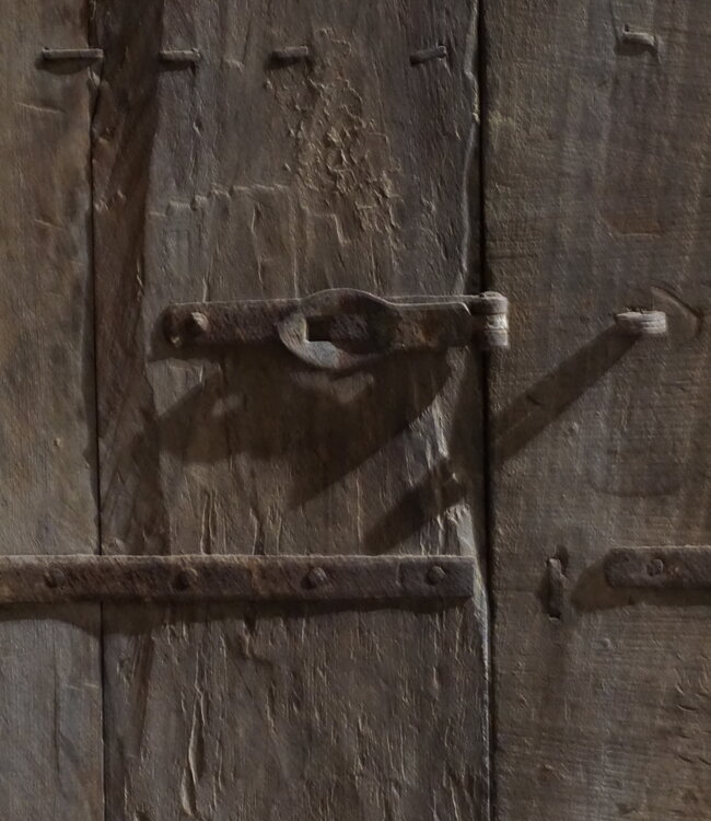 Rene Houtman Oude Houten Deur | H156 x B64 cm