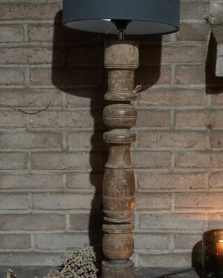 Rene Houtman Houten Baluster Lampenvoet | H80 x B9 x D9 cm