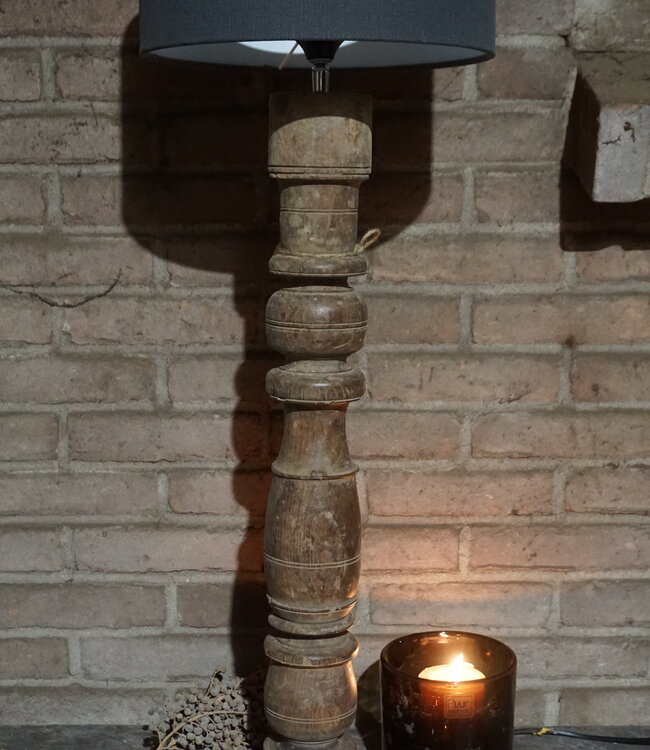 Rene Houtman Houten Baluster Lampenvoet | H80 x B9 x D9 cm