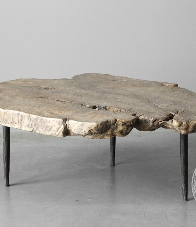 Be-Uniq Oude Salontafel Organisch | China | H31xB109xD76 cm