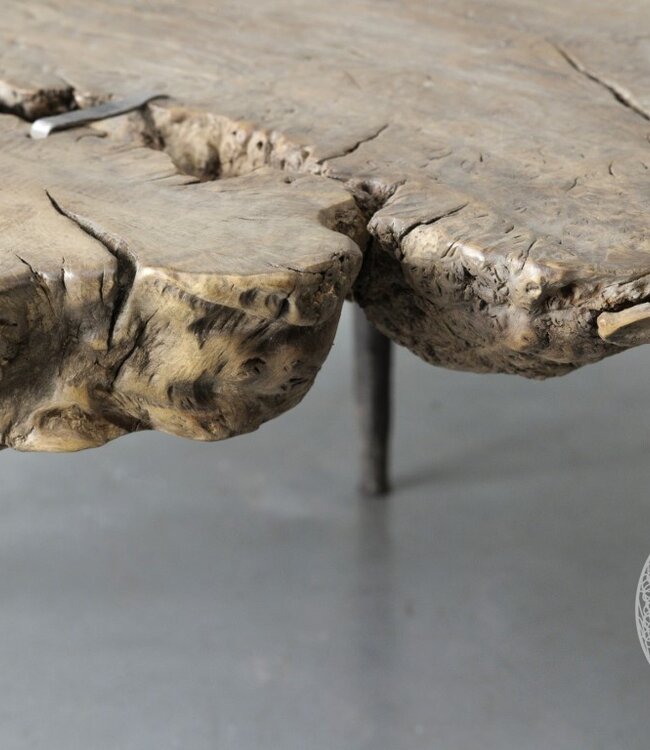 Be-Uniq Oude Salontafel Organisch | China | H31xB109xD76 cm