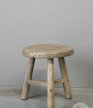 Be-Uniq Oude Ronde Bijzettafel | China | H31 x D42 cm