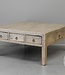 Be-Uniq Oude Salontafel | 8 Lades | China | H45xB92xD92 cm