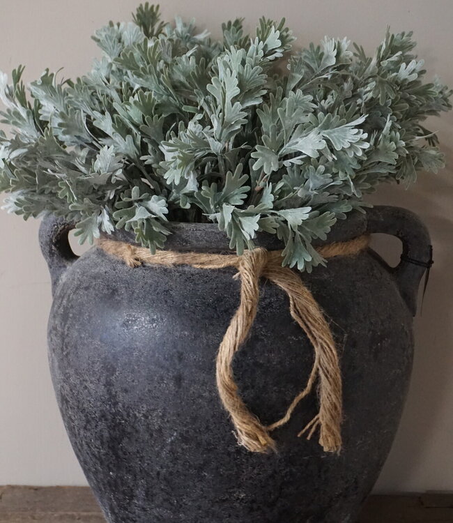 Brynxz Kunstbloem Senecio | Grijs | H30 cm