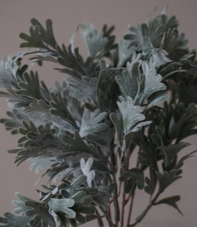 Brynxz Kunstbloem Senecio | Grijs | H30 cm