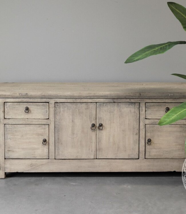 Be-Uniq Oud Dressoir Laag | China | H69xB190xD44 cm