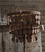Rene Houtman Staande Lamp Schijfjes | Roest | H152 x D31 cm