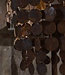 Rene Houtman Staande Lamp Schijfjes | Roest | H152 x D31 cm