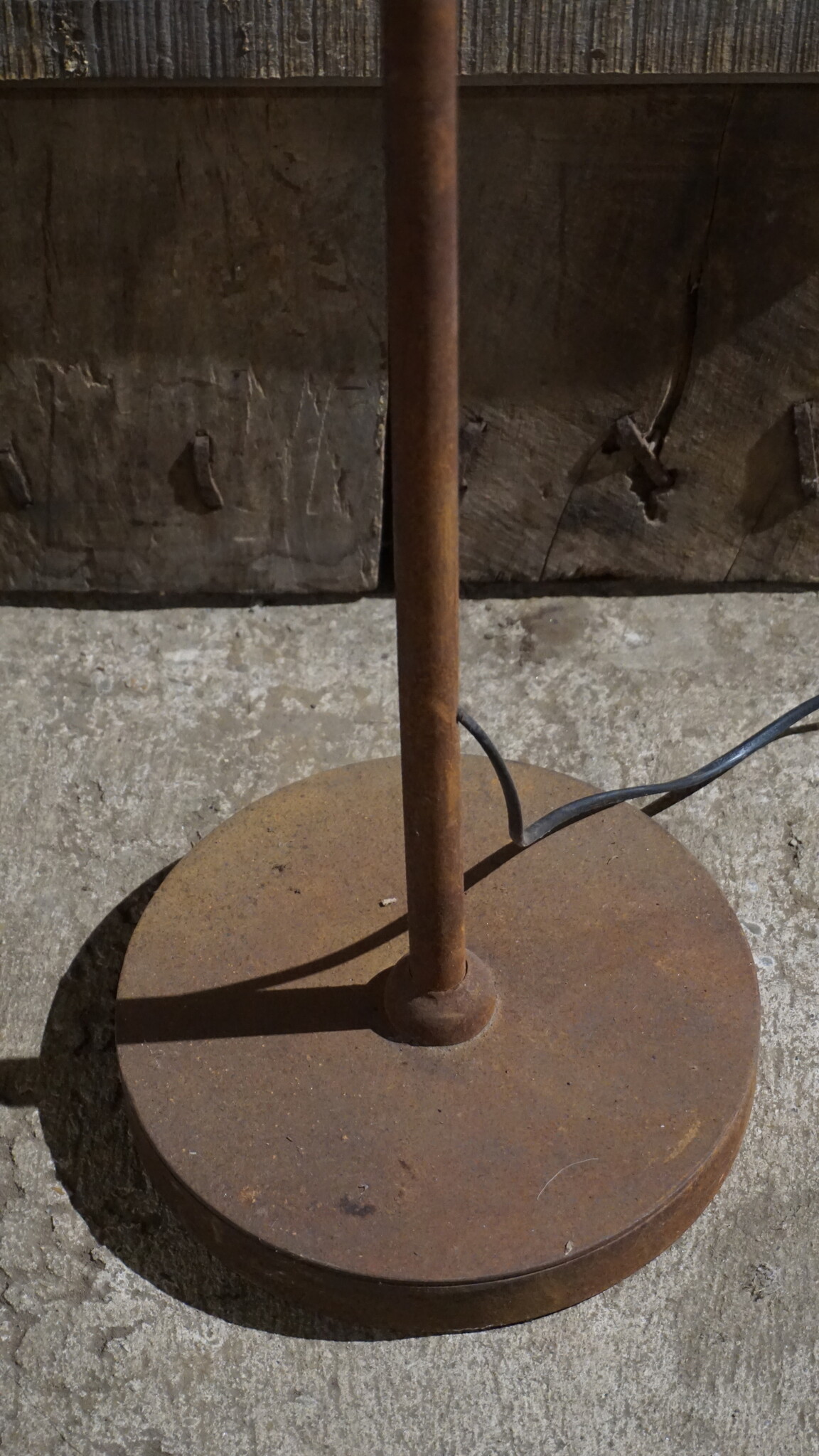 Rene Houtman Staande Lamp Schijfjes | Roest | H152 x D31 cm