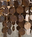 Rene Houtman Staande Lamp Schijfjes | Roest | H152 x D31 cm