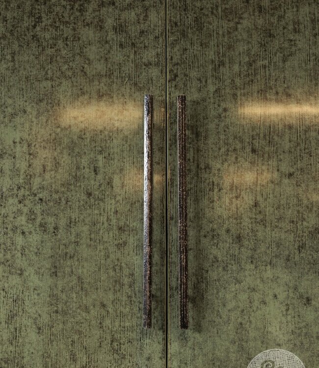 Be-Uniq 2-Deurs Kast | Antiek Groen | H225xB85xD43 cm