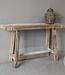 Be-Uniq Sidetable Organisch | Oud Hout | H87xB148xD39 cm