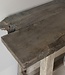 Be-Uniq Sidetable Organisch | Oud Hout | H85xB143xD44 cm