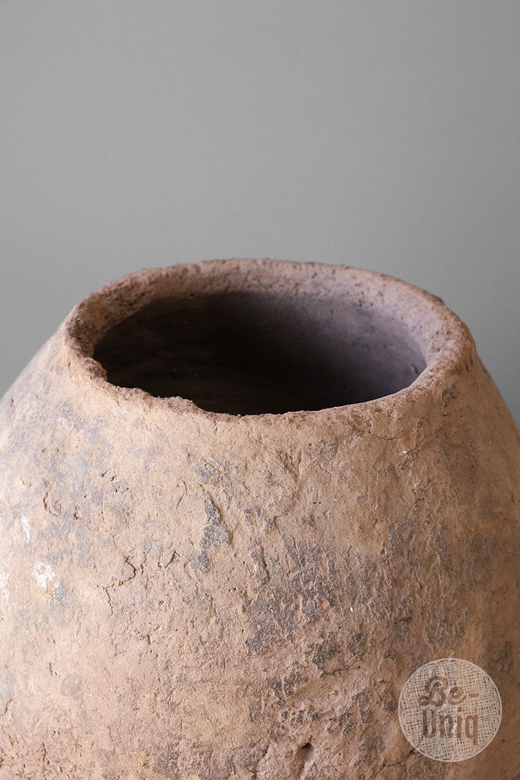 Be-Uniq Antieke Pot | Clay | Nepal | H82 x D62 cm