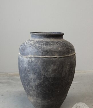 Be-Uniq Oude Tribalpot | Tibet | H68 x D55 cm